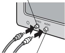 RICOH CX2 - Securely connect the AV cable to the Video In terminal on the television. - 1