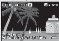 RICOH CX2 - ● During Playback Mode - 8