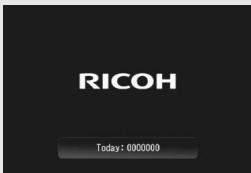 RICOH CX2 - Press the POWER button. - 1