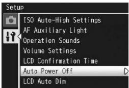 RICOH CX2 - Available Settings - 1