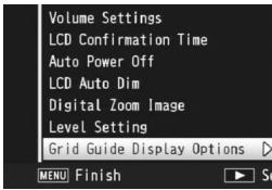 RICOH CX2 - Grid Guide Display Options - 4