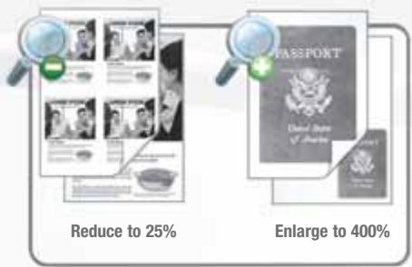 Reduce to 25% Enlarge to 400%