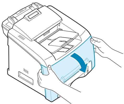 RICOH FAX2210L - Open the front cover. - 1