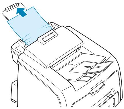 RICOH FAX2210L - Input Misfeed - 1
