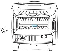 RICOH FAX2210L - ⚠ WARNING and ⚠ CAUTION Labels - 3