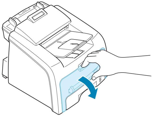 RICOH FAX2210L - Open the front cover. - 1