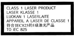 RICOH FAX2210L - Laser Safety: - 1