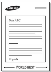 SAMSUNG Dear ABC Regards WORLD BEST