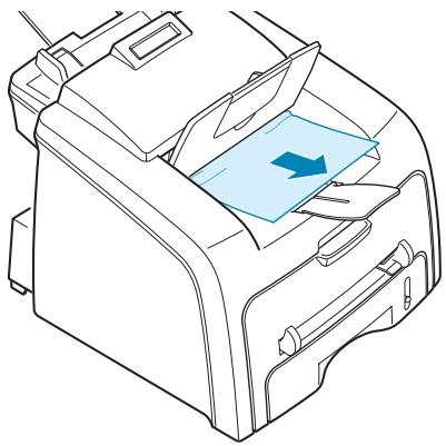 RICOH FAX2210L - In the Paper Exit Area - 1