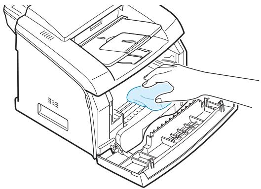 RICOH FAX2210L - Cleaning the Inside - 2