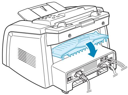 RICOH FAX2210L - Printing to the Rear Output Slot (Face up) - 4