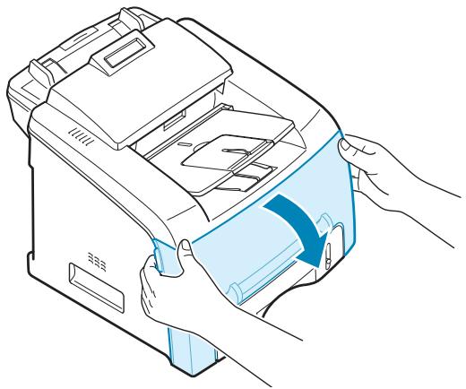 RICOH FAX2210L - Open the front cover. - 1