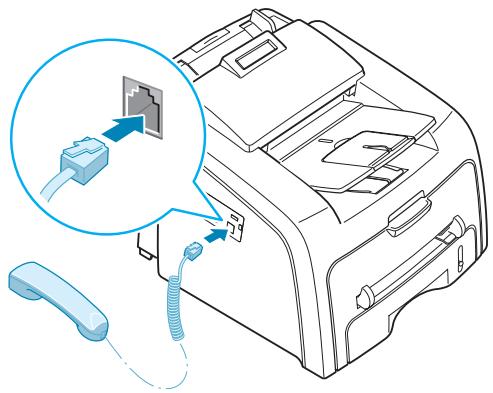 RICOH FAX2210L - Handset and Handset Cradle( for America only) - 1
