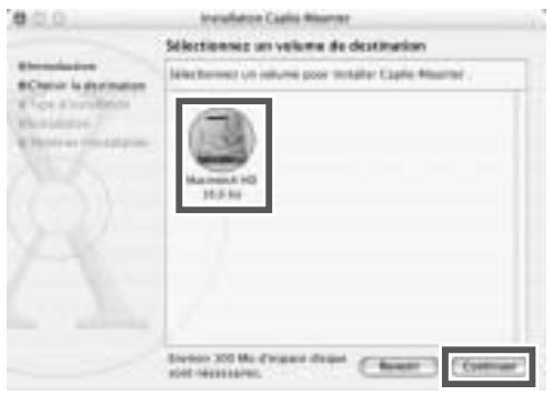 RICOH GR DIGITAL - Installation du logiciel sur votre ordinateur (sous mac OS x 10.1.2 à 10.4) - 5