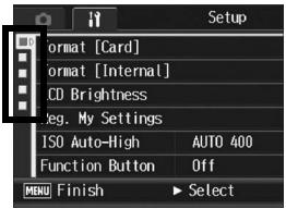 RICOH GR DIGITAL II - Changing the display - 1
