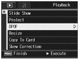 RICOH GR DIGITAL II - Setting DPOF for Multiple Still Images - 1