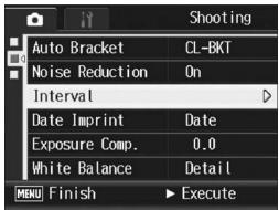 RICOH GR DIGITAL II - Shooting Pictures Automatically at Set Intervals (Interval) - 1