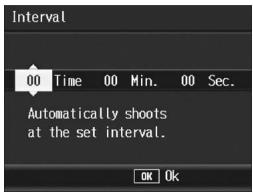 RICOH GR DIGITAL II - Shooting Pictures Automatically at Set Intervals (Interval) - 2