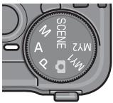 RICOH GR DIGITAL II - Gently press the shutter release button all the way. - 1