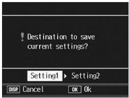 RICOH GR DIGITAL II - Registering Custom Settings (Reg. My Settings) - 2