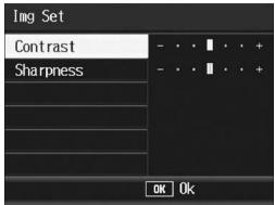 RICOH GR DIGITAL II - Setting the Black-and-White Picture Quality (B&W) - 2