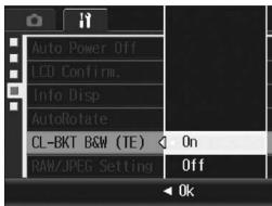 RICOH GR DIGITAL II - Press the MENU/OK button, or press the button and then the MENU/OK button. - 1