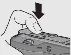 RICOH GR DIGITAL II - Gently press the shutter release button all the way. - 1