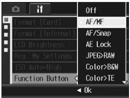 RICOH GR DIGITAL II - Easily customize your favorite shooting settings with my settings mode (P.86) - 1