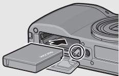 RICOH GR DIGITAL II - Loading the Battery and SD Memory Card - 3