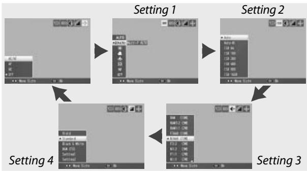 RICOH GR DIGITAL III - Display options. - 1