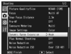 RICOH GR DIGITAL III - Shooting Menu Options - 2