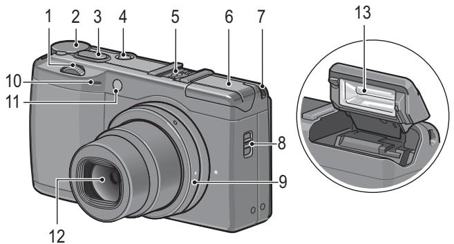 RICOH GR DIGITAL III - Front - 1
