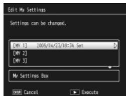 RICOH GR DIGITAL III - Select settings. - 1