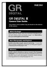 RICOH GR DIGITAL III - Notices - 1
