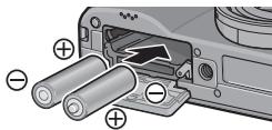 RICOH GR DIGITAL III - Tip: Inserting and Removing AAA Batteries - 1
