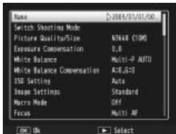 RICOH GR DIGITAL III - Edit settings. - 1