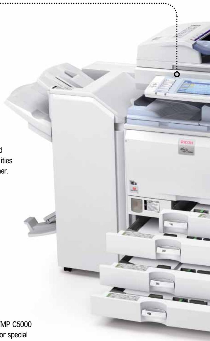RICOH MP C4000 - Cost-saving Internet faxing - 1