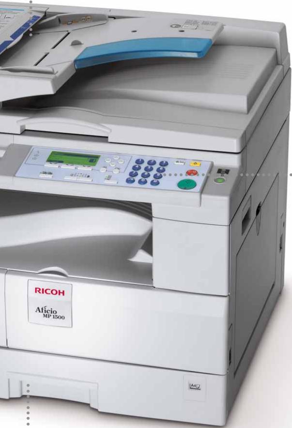 RICOH MP1500 - Traitement optimal du papier - 1