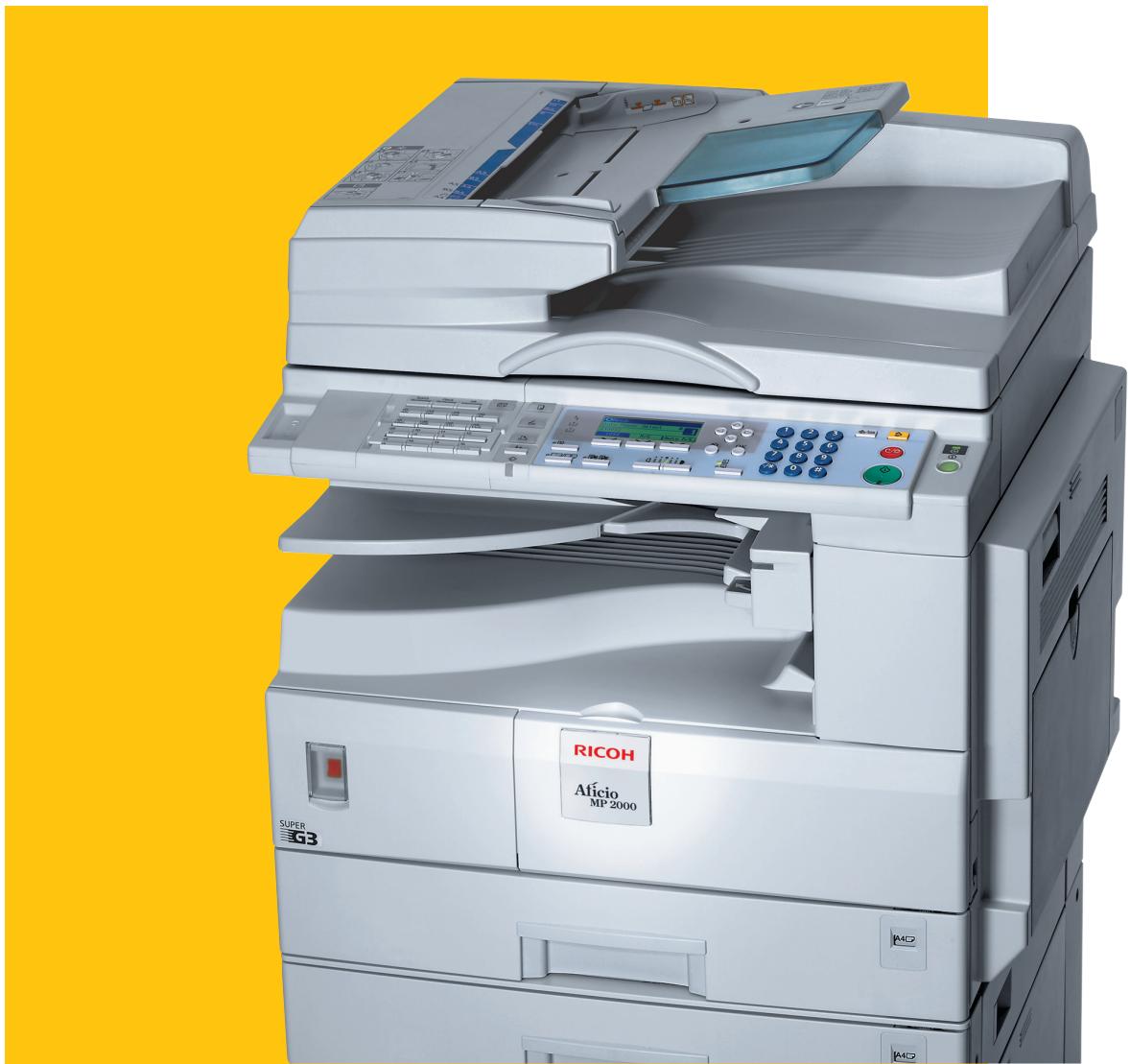 RICOH MP1600 - Advanced Office Document Stations - 1