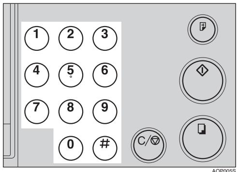 RICOH PRIPORT DX 2430 - Enter the number of prints required with the number keys. - 1