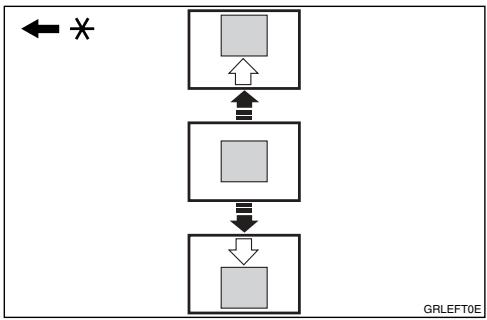 RICOH PRIPORT DX 2430 - Shifting the Print Image Position to the Right or Left - 1