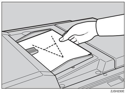 RICOH PRIPORT DX 2430 - Place the first original face down in the document feeder. - 1