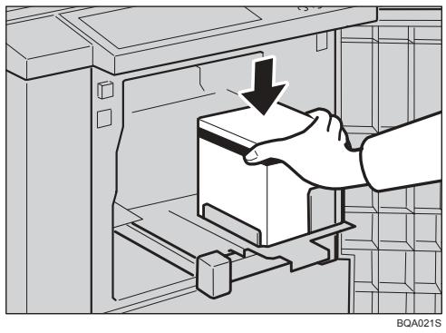 RICOH PRIPORT DX 2430 - Insert the new cartridge into the ink holder. - 1