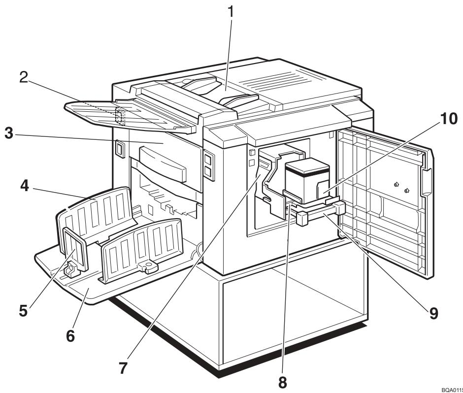 RICOH PRIPORT DX 2430 - Machine Interior - 1