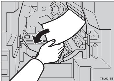 RICOH PRIPORT DX 3443 - Remove the misfed paper from inside. - 1