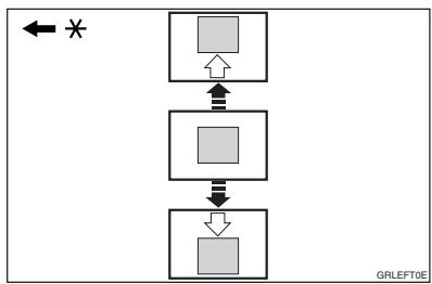 RICOH PRIPORT DX 3443 - Shifting the Image Position to the Right or Left - 1