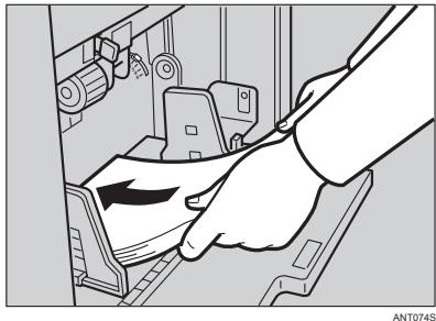 RICOH PRIPORT DX 3443 - Changing the Paper Size - 3