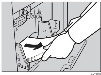 RICOH PRIPORT DX 3443 - Changing the Paper Size - 1