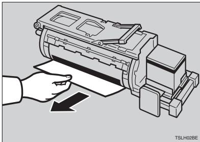 RICOH PRIPORT DX 3443 - Remove the misfed paper. - 1
