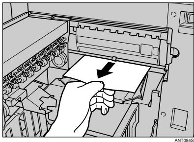 RICOH PRIPORT DX 3443 - Remove the misfed paper. - 1